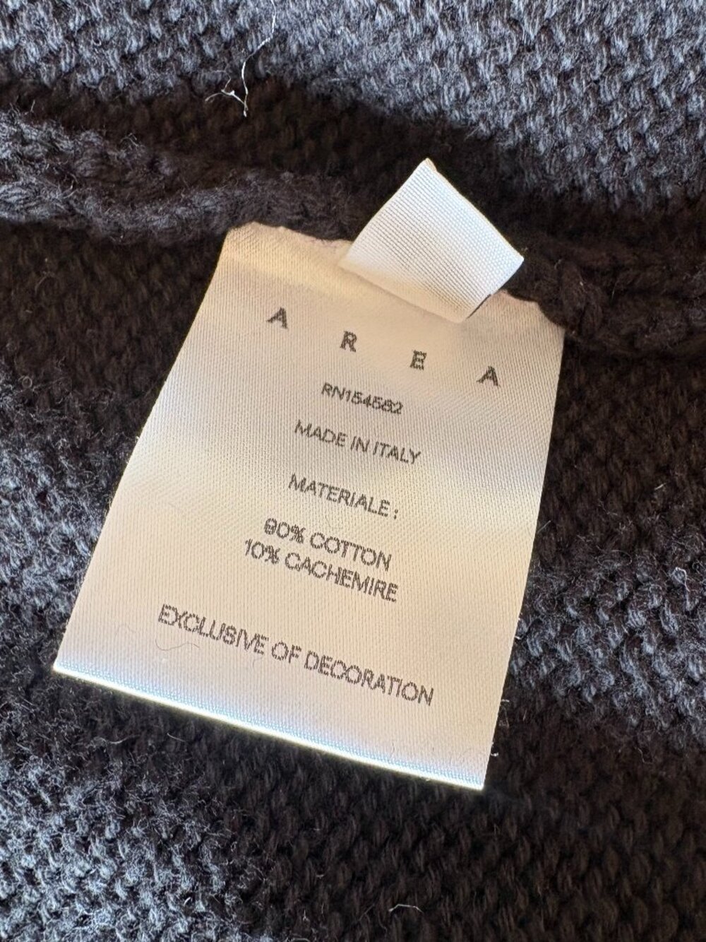 AREA | NWOT | Distressed Crystal Cardigan, Size: S - Picture 13 of 15